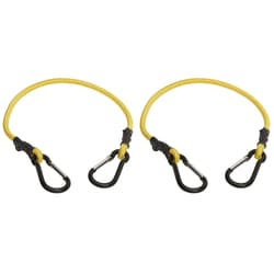 100 cm x 8 mm with Closed Hooks Green Valley 12100A Set of 2 Bungee Cords 